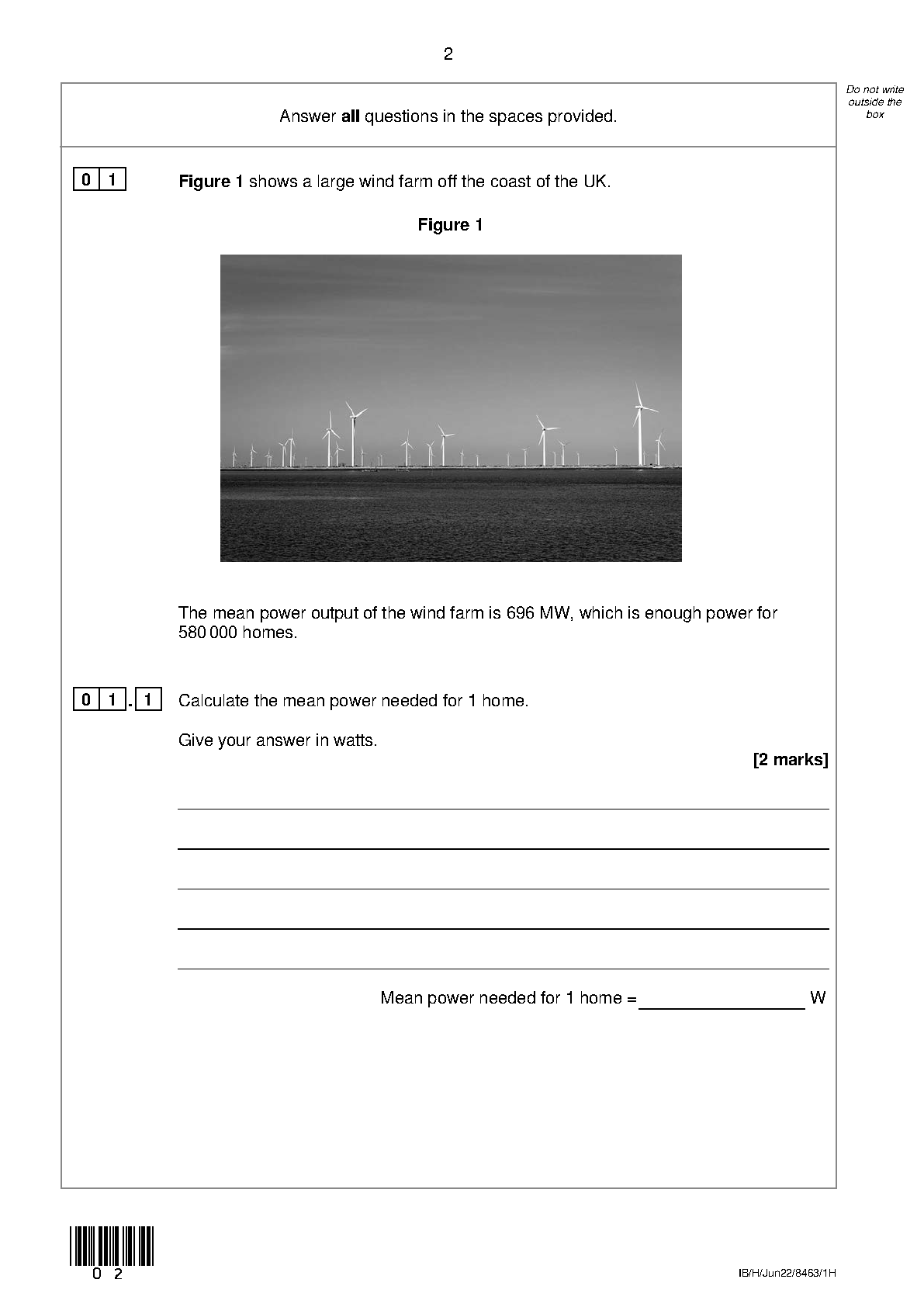 Aqa Gcse Physics Paper 1 June 2022 Question Paper 84631h Higher Tier Paper 1 3956